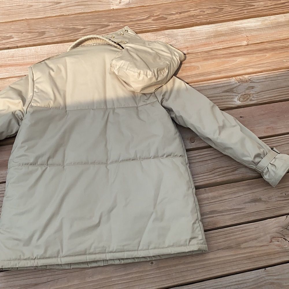 VTG Robert Lewis fall winter jacket long size 42 XL in EUC tan color - Picture 12 of 12